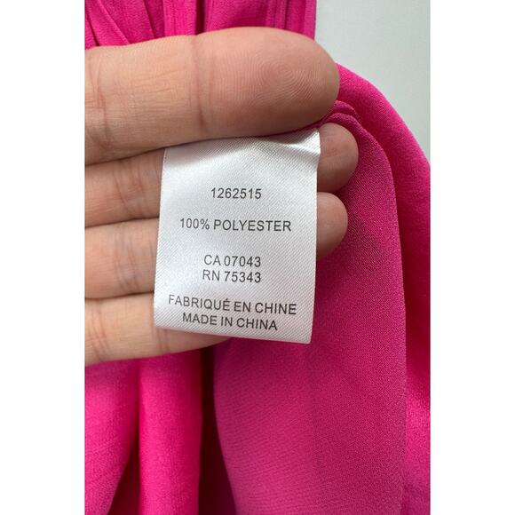 Rachel Zoe Womens Hot Pink Pleated Mini Skirt Size XS Flowy Party NWT - Picture 7 of 11